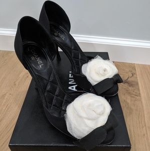 Authentic Chanel Classic Designer D'Orsay Pump